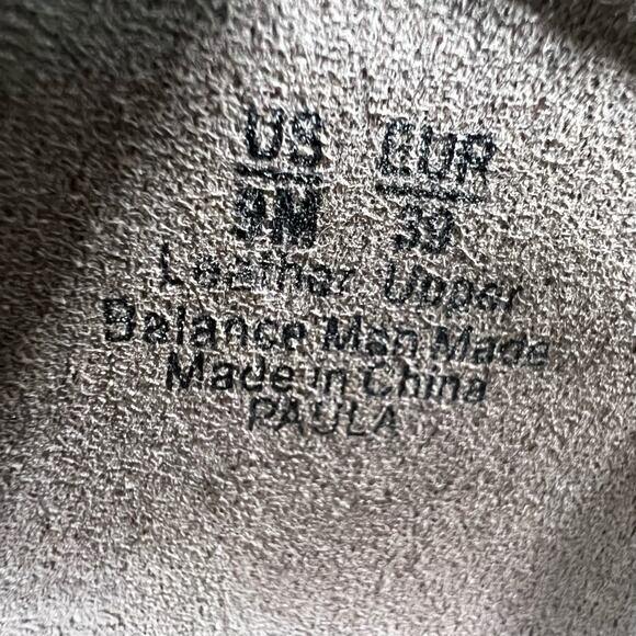 Sam Edelman Womens 9 Paula Perforated Leather‎ Buckle Ankle Boot Putty Suede - Picture 10 of 11